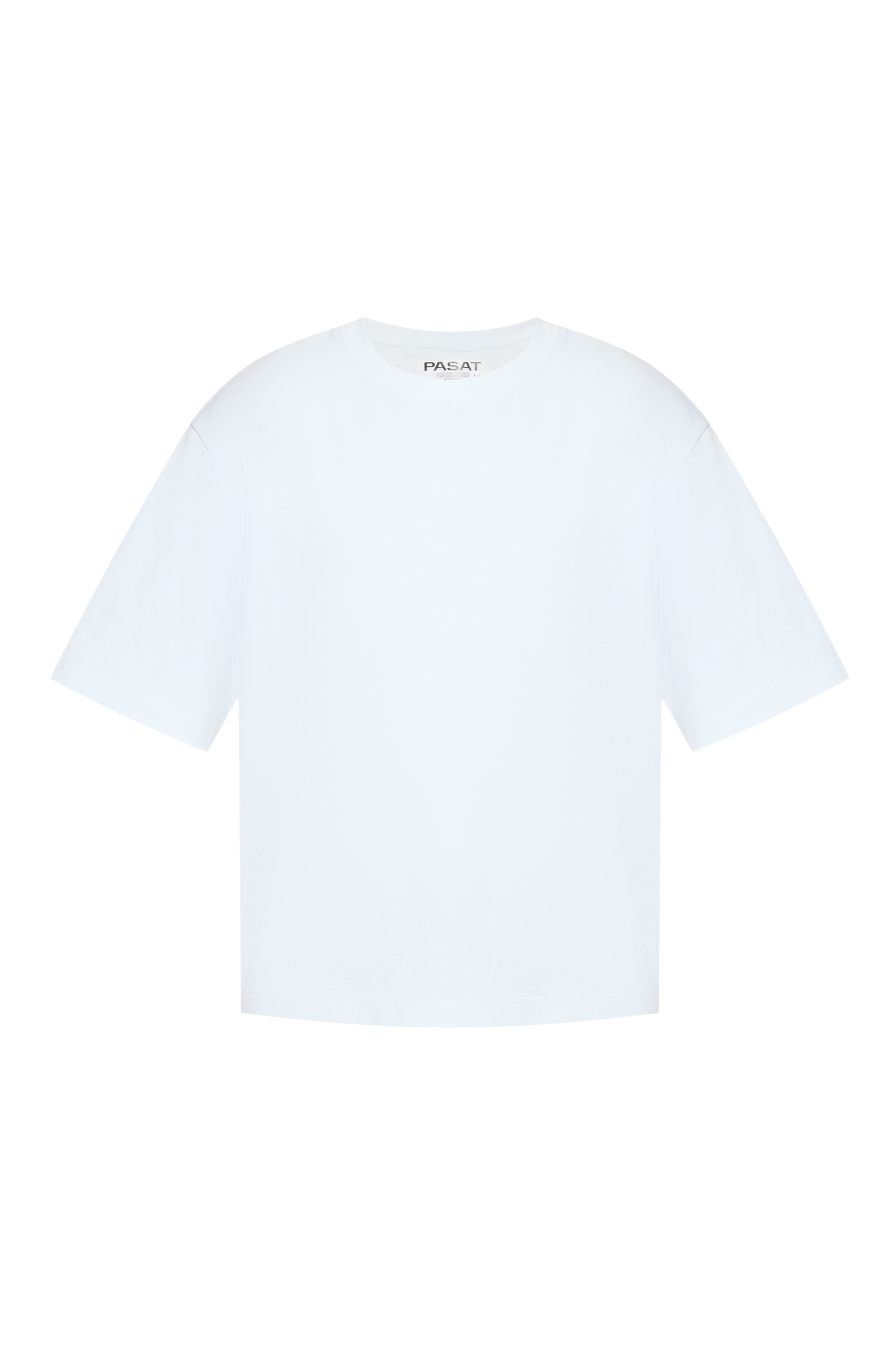 Boxy t-shirt white (men's)