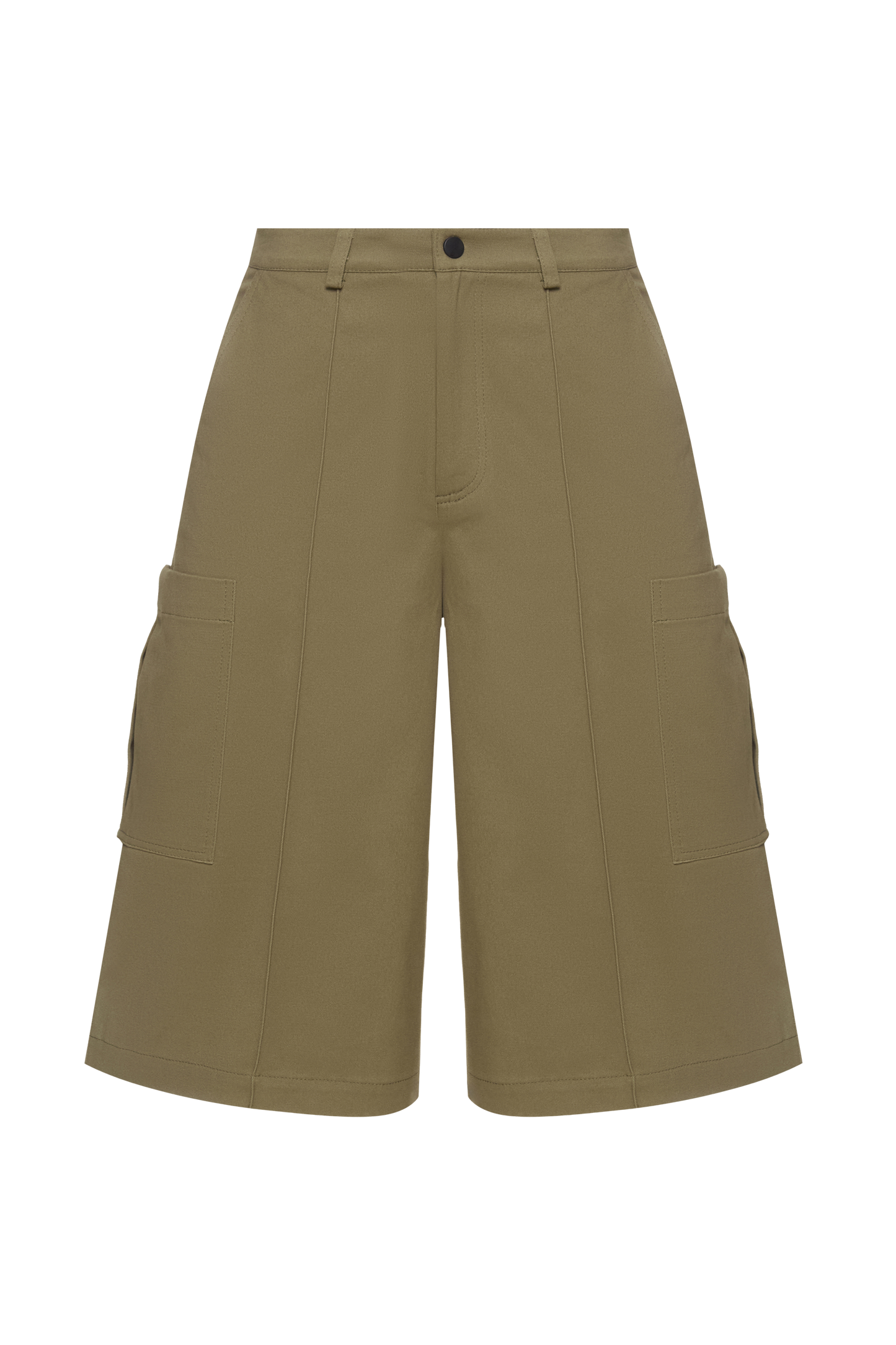 Khaki cargo shorts (unisex)