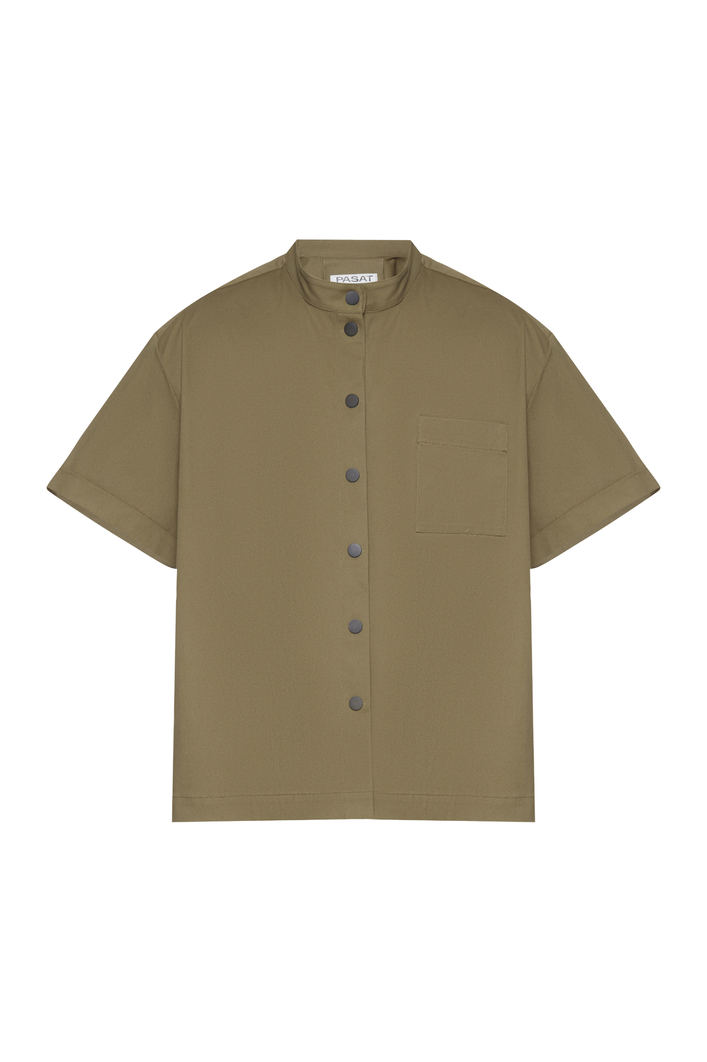 Khaki boxy shirt (unisex)