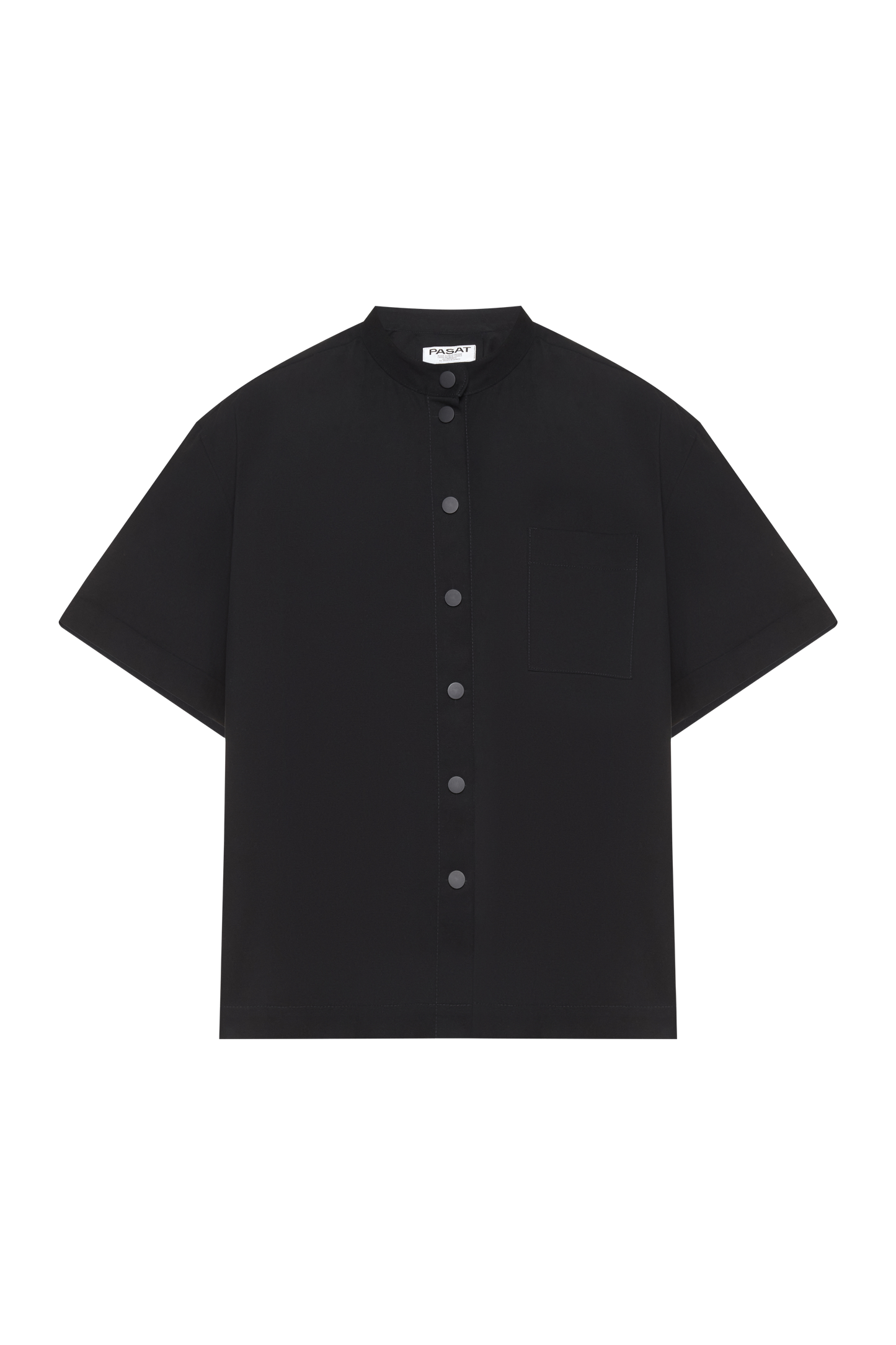 Black boxy shirt(unisex)