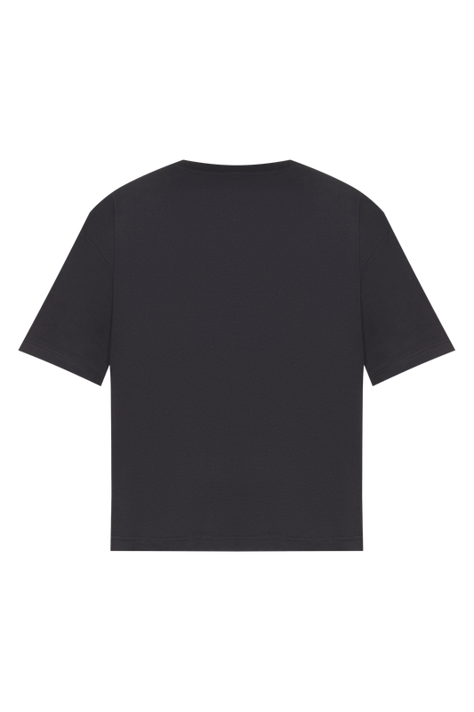 Boxy t-shirt black(men's)