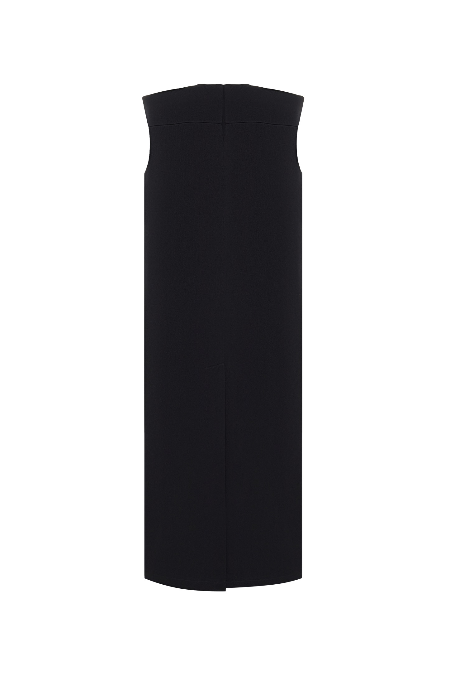 Dress with shoulder pads