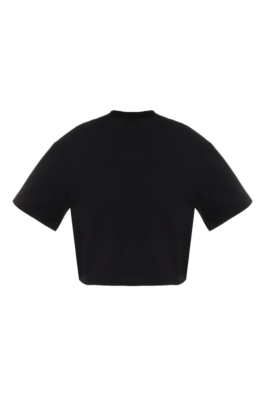 Boxy t-shirt black(women’s)