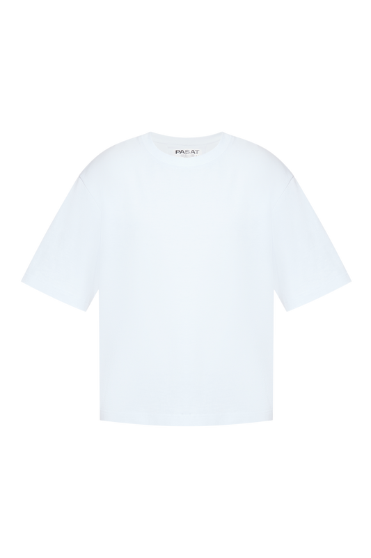 Boxy t-shirt white(men's)