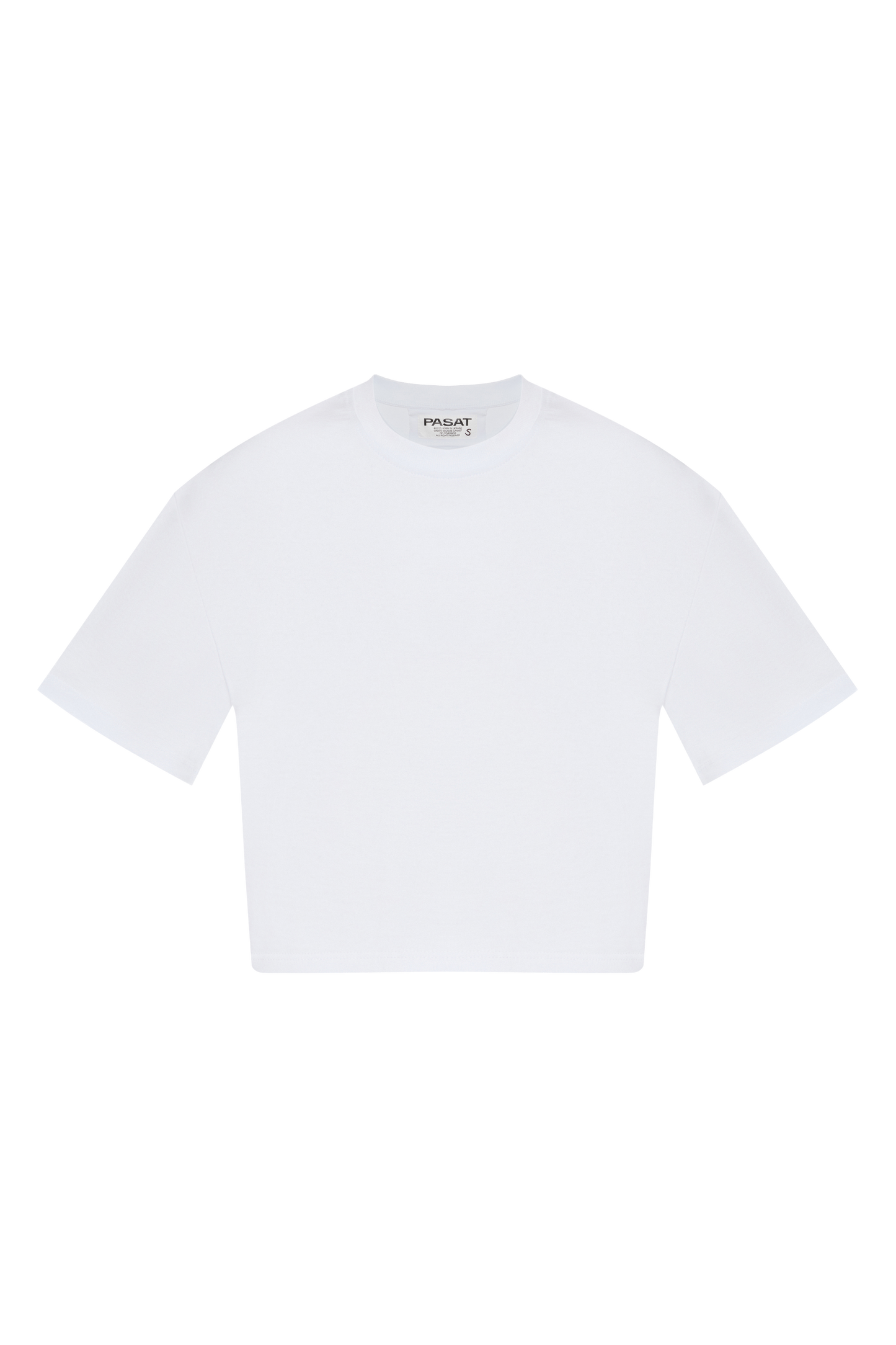 Boxy t-shirt white (women's) 