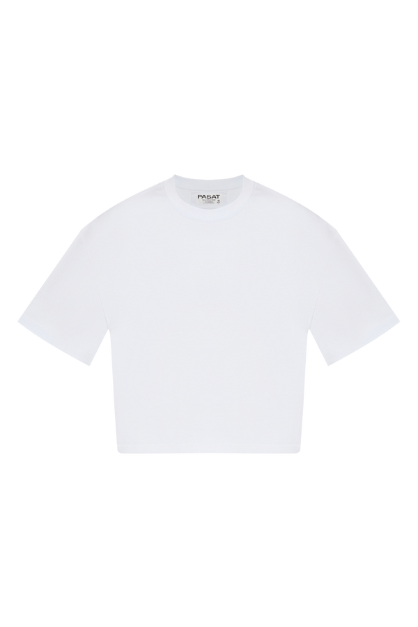 Boxy t-shirt white (women's) 