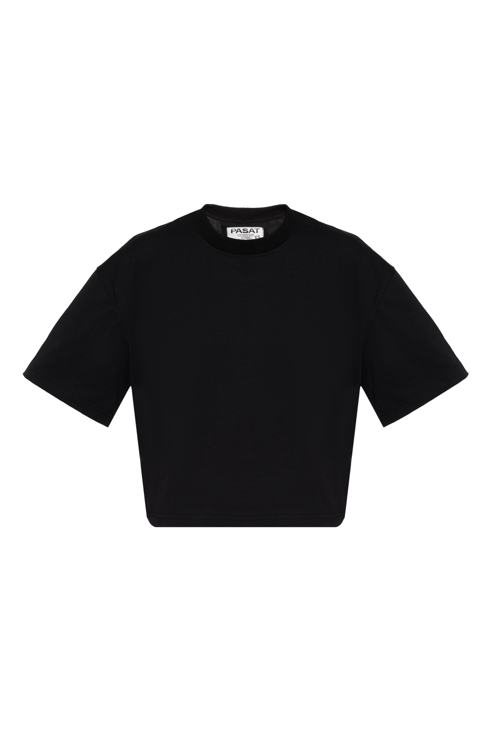 Boxy t-shirt black (women's) 