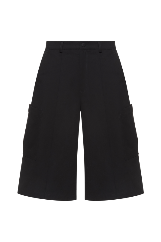 Black cargo shorts (unisex)