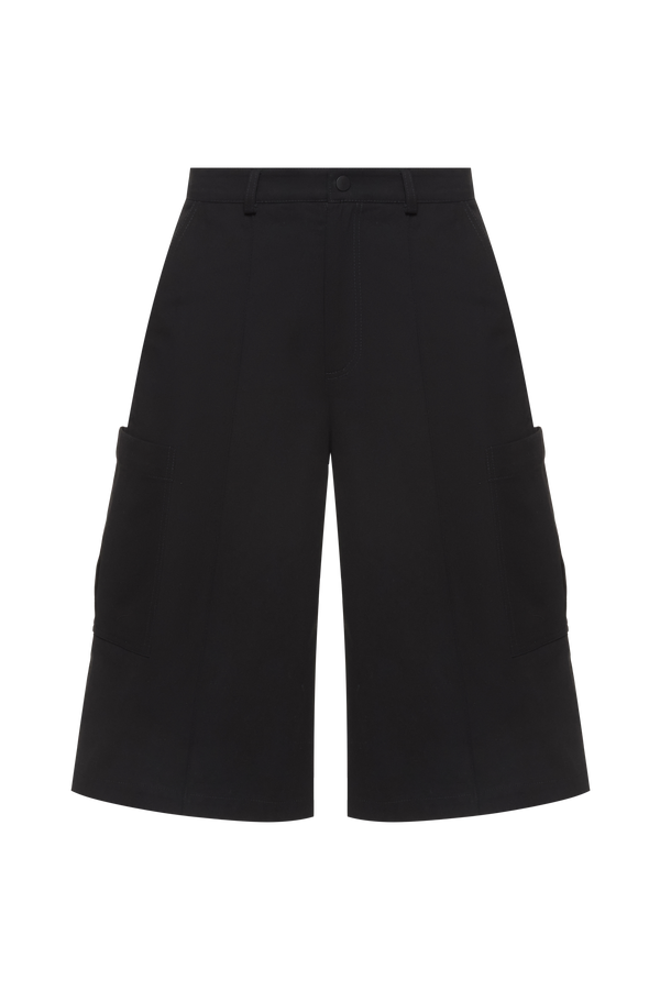 Black cargo shorts (unisex)