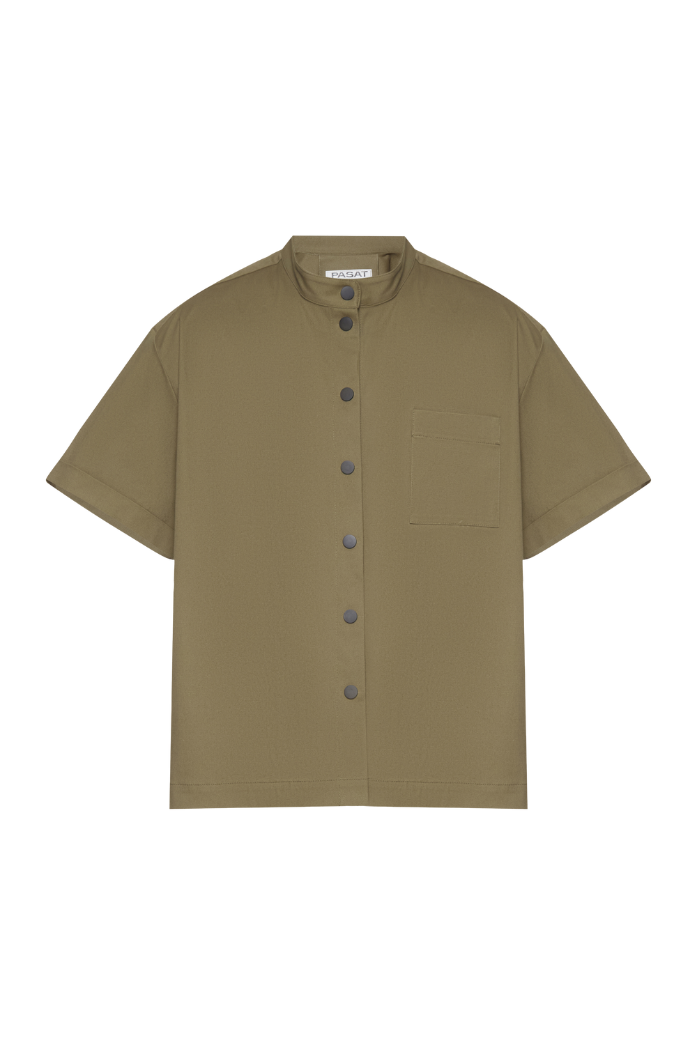 Khaki boxy shirt (unisex) 