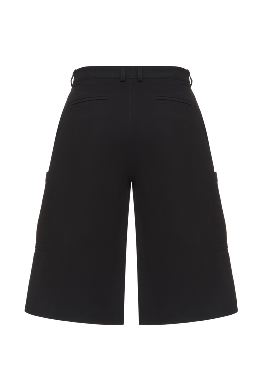 Black cargo shorts (unisex)