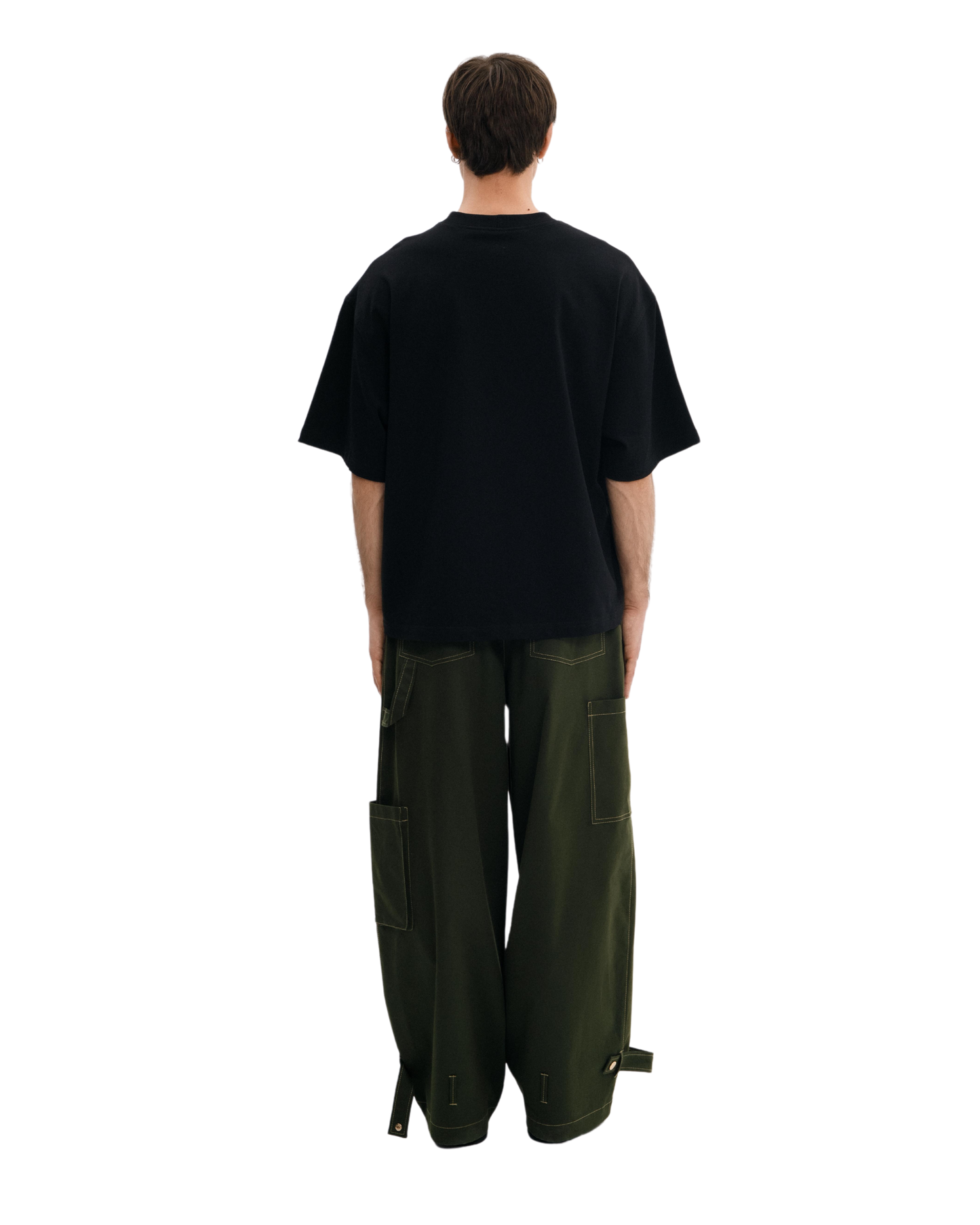 KHAKI CARGO PANTS